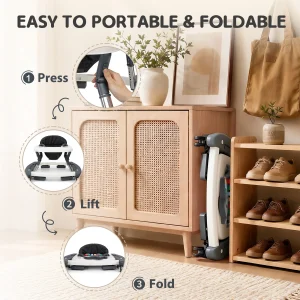 Baby Walker Adjustable Height Walker - Thumbnail Image 6