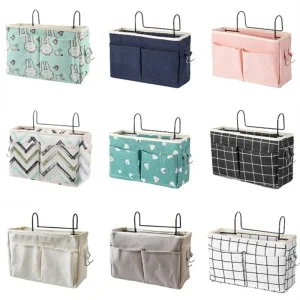 Nappy Holder Pockets Crib Accessories Bags