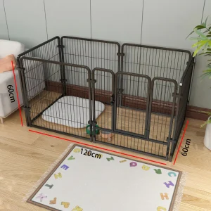6 Panels Dog Fence Playpen - Thumbnail Image 9