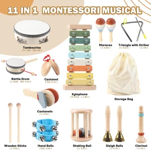 11 in 1 Toddler Musical Instruments - Thumbnail Image 2