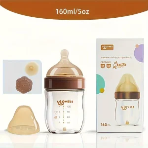 4oz,8oz High Borosilicate Glass Baby Bottles - Thumbnail Image 9