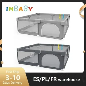 IMBABY Grey Corral for Baby - Thumbnail Image 2