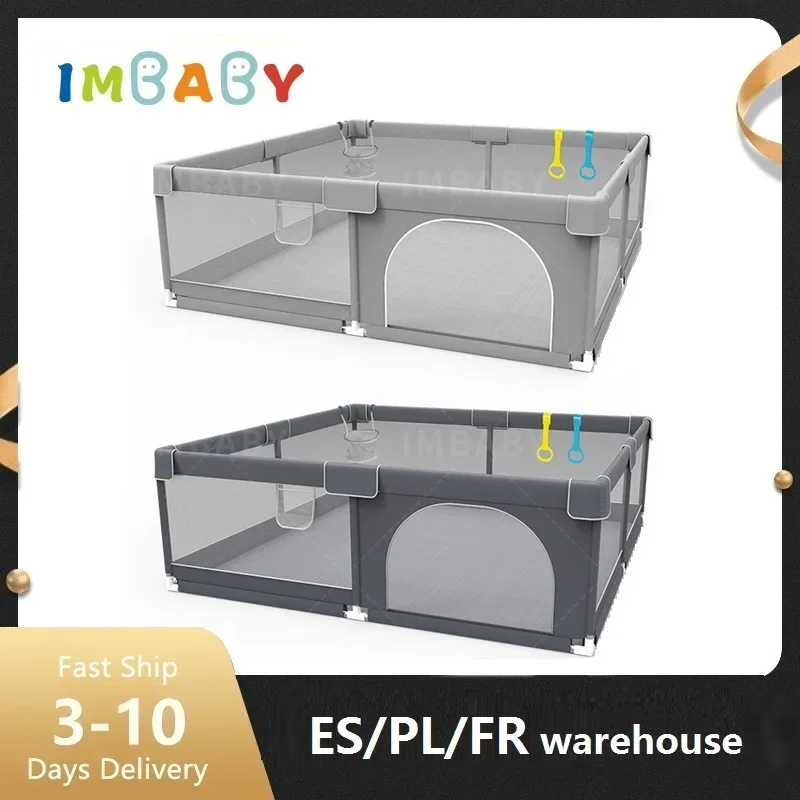 IMBABY Grey Corral for Baby - Image 2