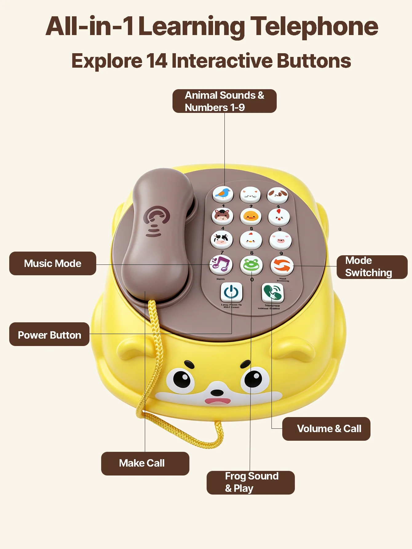 Baby Learning Phone And Remote Toy - Image 8