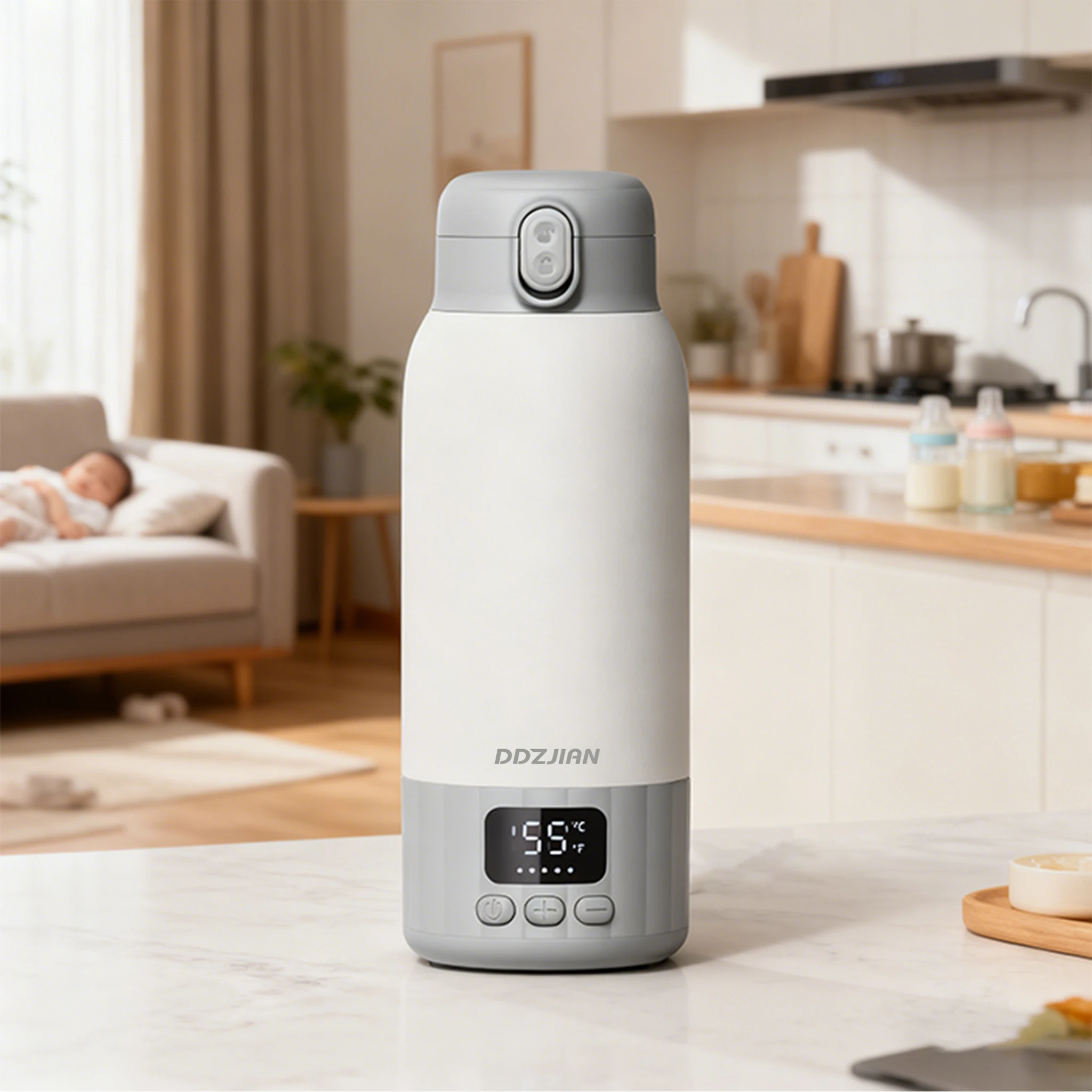 500ml Electric Heating Thermos Cup - Image 3