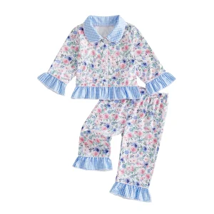 Pajamas Set Long Tops Fall-Pajamas - Thumbnail Image 7