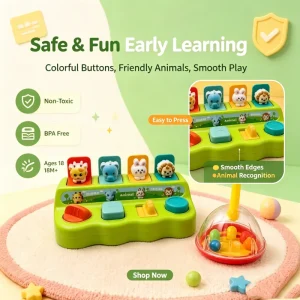 Hide & Seek Pop-Up Animal Switch Box - Thumbnail Image 2