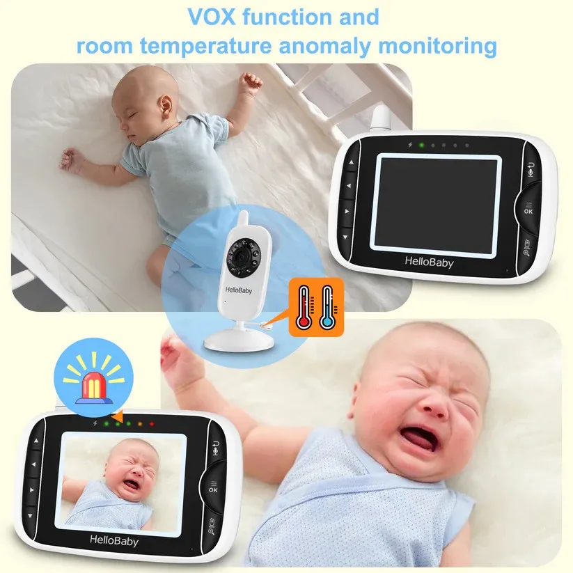 Hello Baby Video Baby Monitor with Camera - Image 2