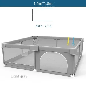 IMBABY Grey Corral for Baby - Thumbnail Image 9