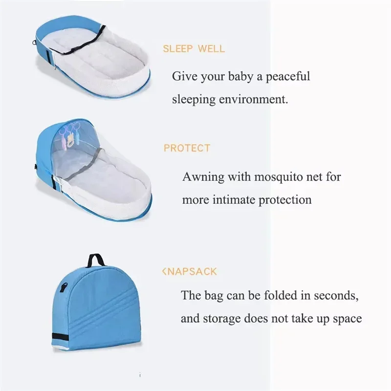 Portable Newborn Baby Bed - Image 3