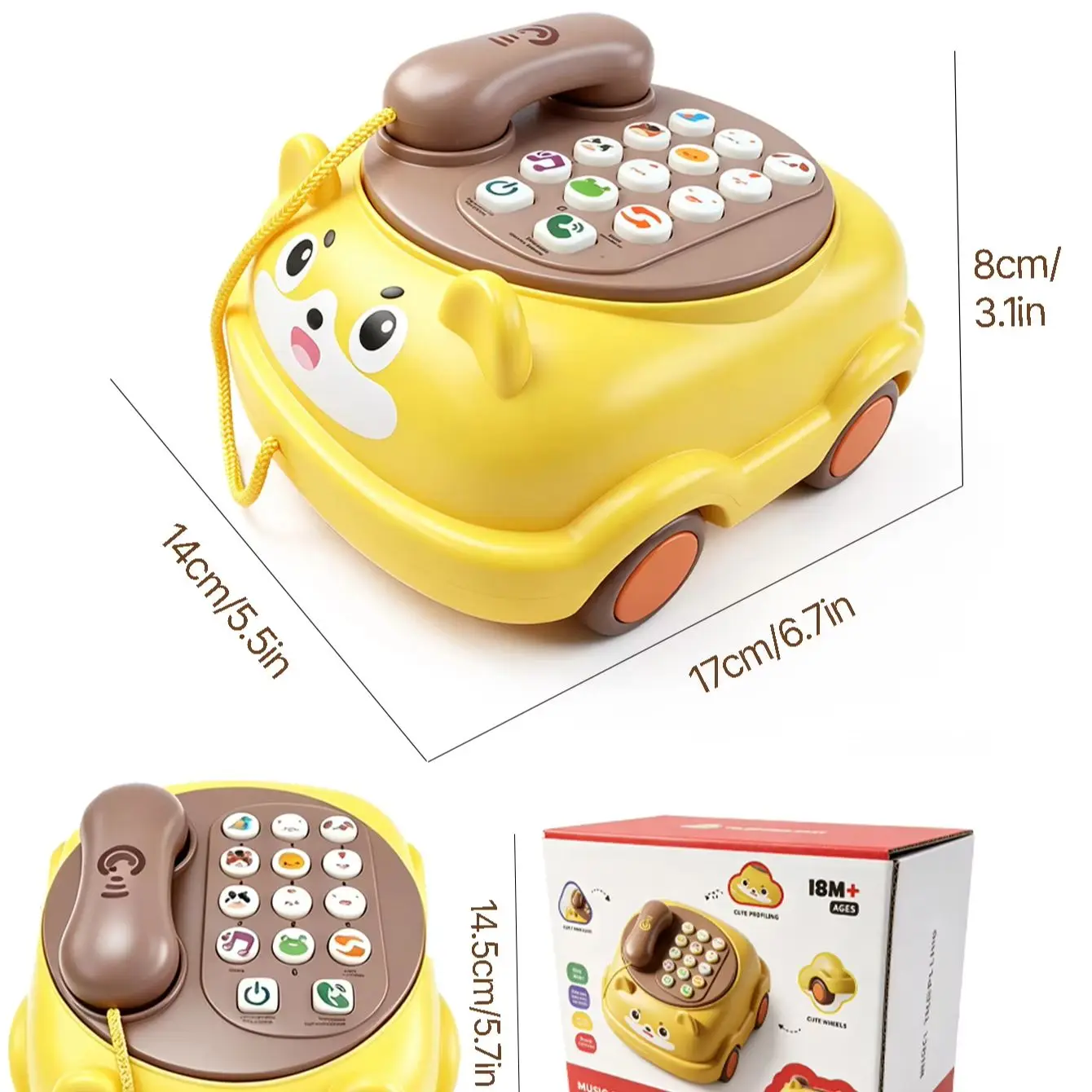 Baby Learning Phone And Remote Toy - Image 10