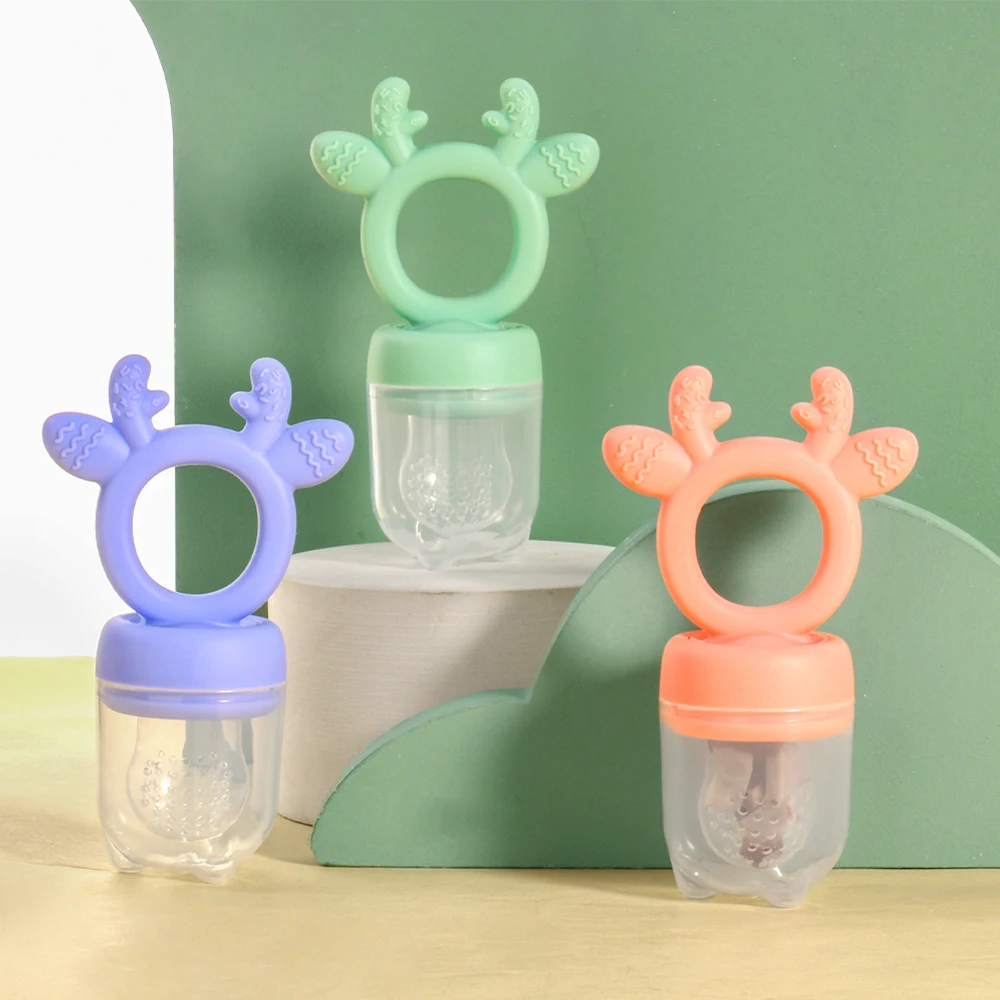 3 Pack Baby Fruit Food Feeder Pacifier - Image 1