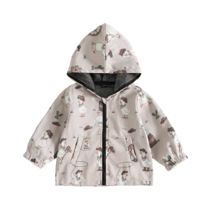Coat-Long Boys Autumn Coat Boys - Thumbnail Image 8