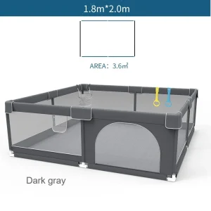 IMBABY Grey Corral for Baby - Thumbnail Image 15