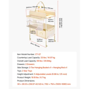 SucceBuy Baby Changing Table - Thumbnail Image 7