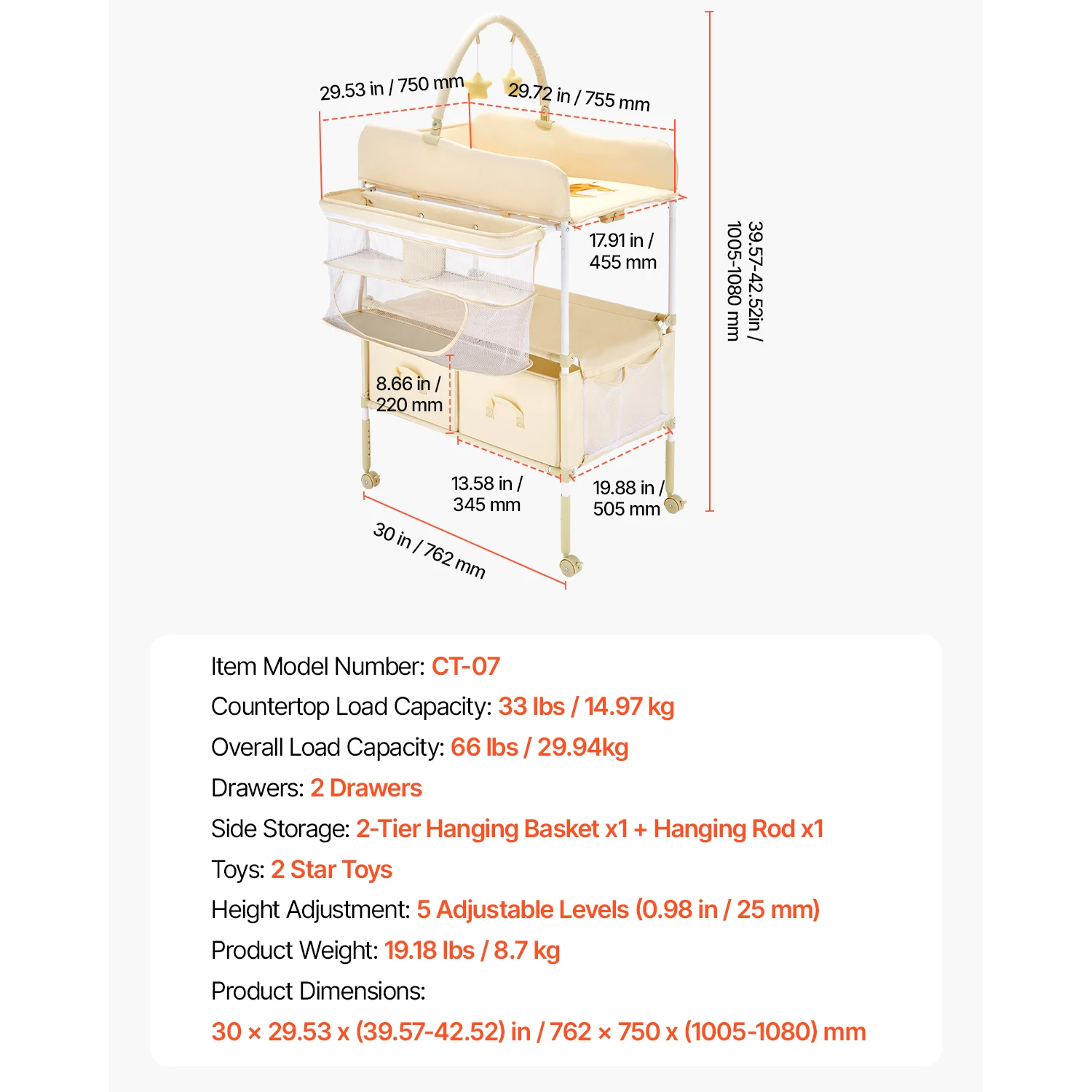 SucceBuy Baby Changing Table - Image 7