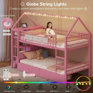 Twin Bunk Bed or Kids with 6 Storage spaces - Thumbnail Image 5
