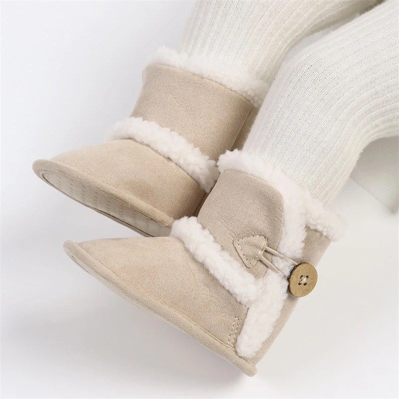 Infant Winter Boots Cozy Fleece Lined Booties - Image 3