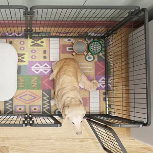 6 Panels Dog Fence Playpen - Thumbnail Image 3