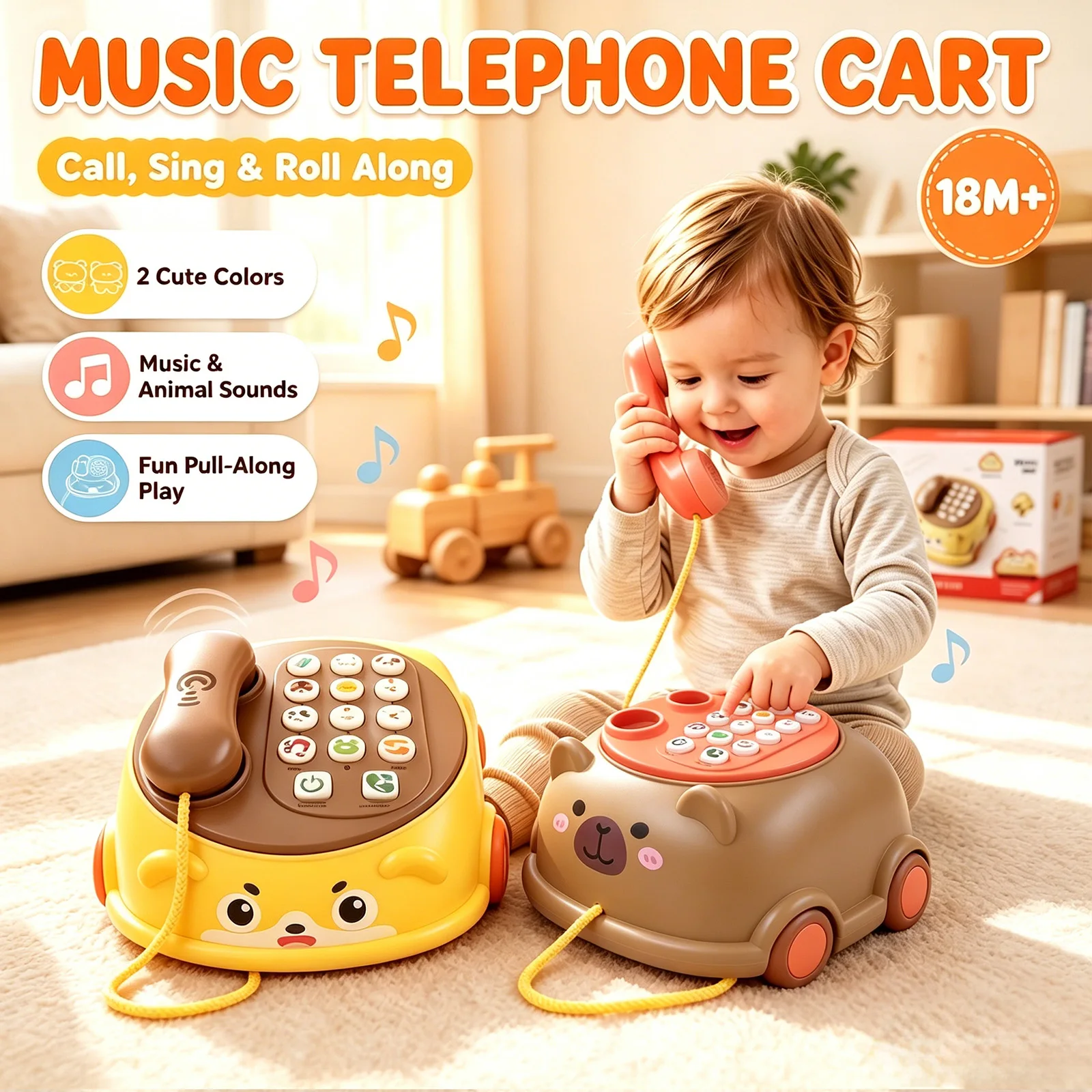 Baby Learning Phone And Remote Toy - Image 1