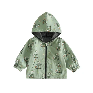 Coat-Long Boys Autumn Coat Boys - Thumbnail Image 7