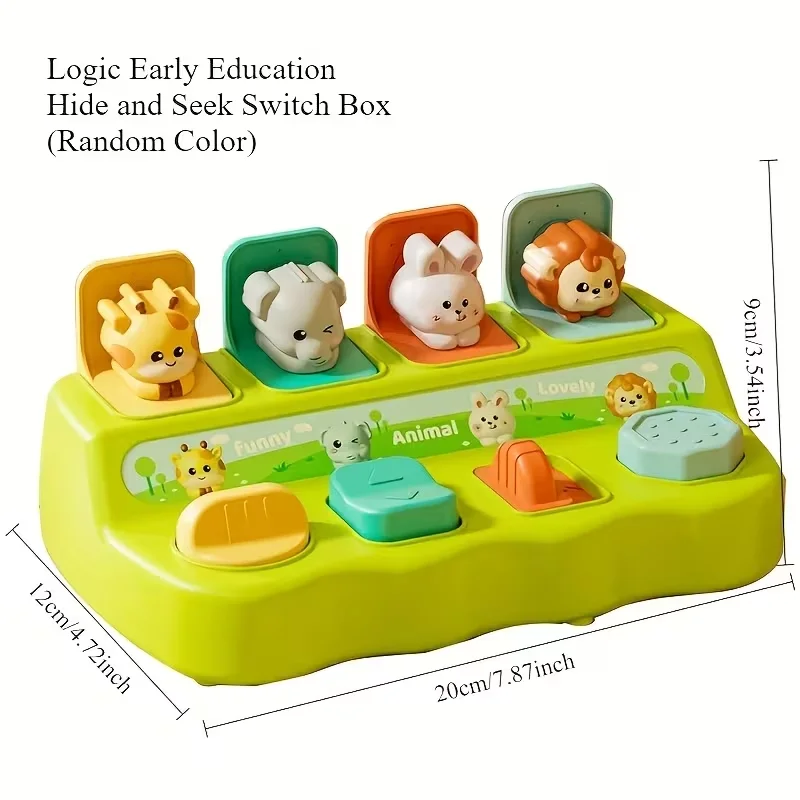 Hide & Seek Pop-Up Animal Switch Box - Image 7