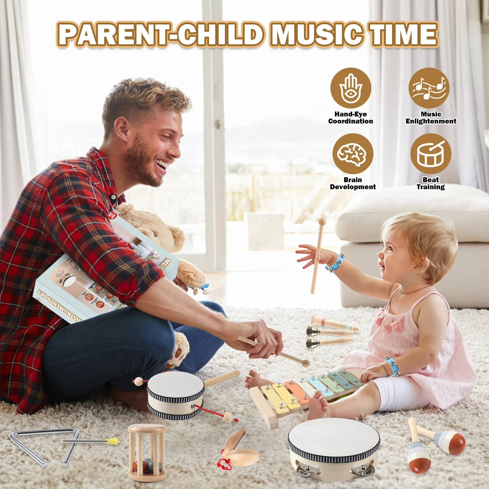 11 in 1 Toddler Musical Instruments - Image 4