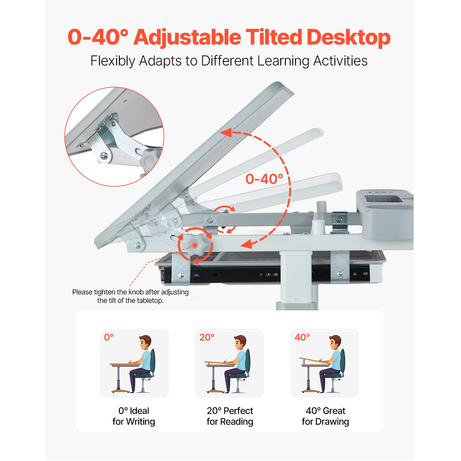 SucceBuy Kids Study Chair and Desk - Image 4