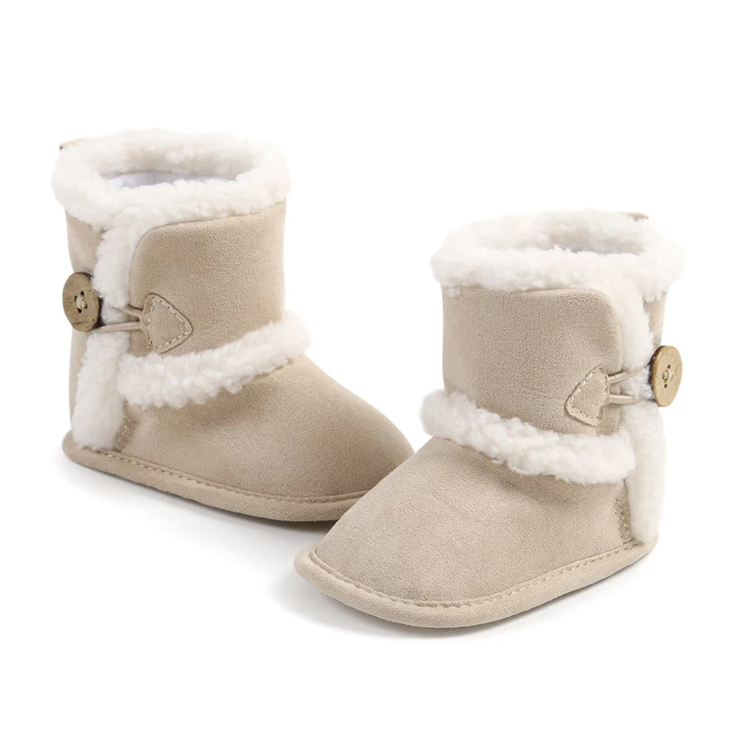 Infant Winter Boots Cozy Fleece Lined Booties - Image 1