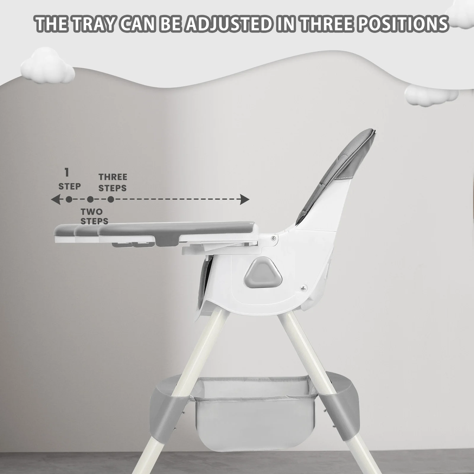 Foldable Baby High Chair 6 Months Plus - Image 5