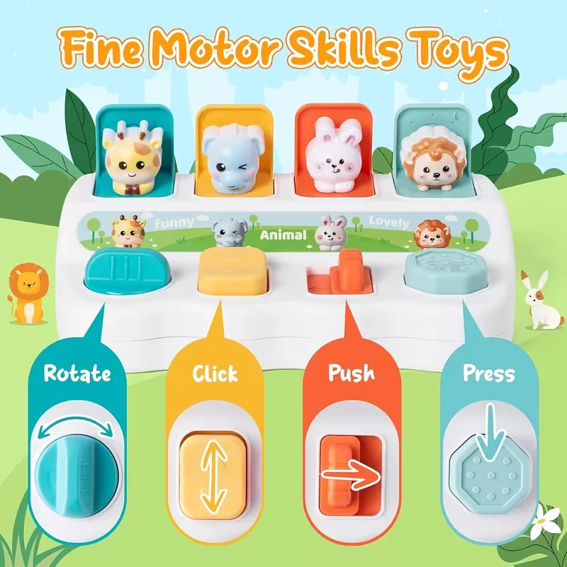 Hide & Seek Pop-Up Animal Switch Box - Image 6