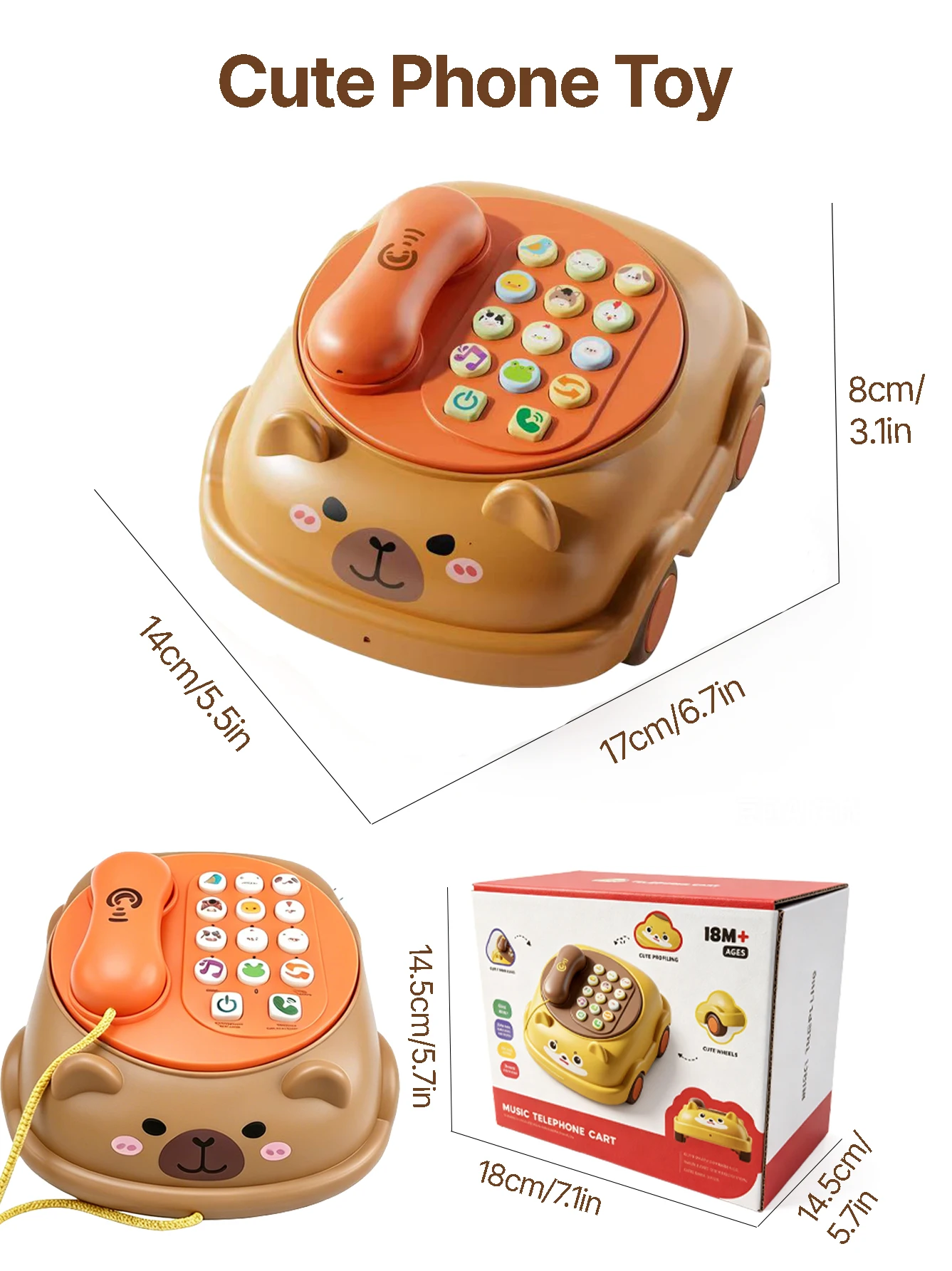 Baby Learning Phone And Remote Toy - Image 9