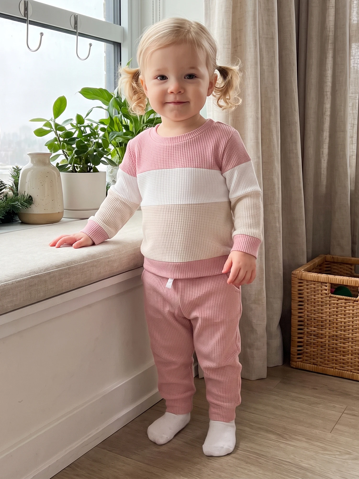 Sweatshirt- Fall Sleeve Toddler Girl - Image 5