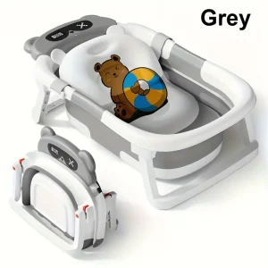 Foldable Baby Bath Set with Temperature Monitor - Thumbnail Image 3