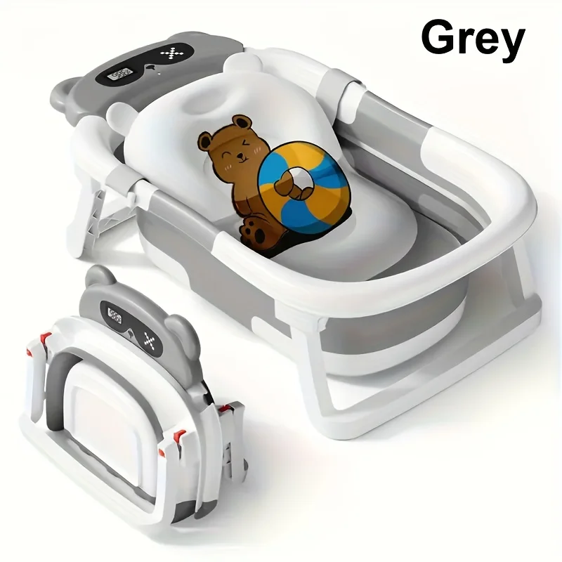 Foldable Baby Bath Set with Temperature Monitor - Image 3