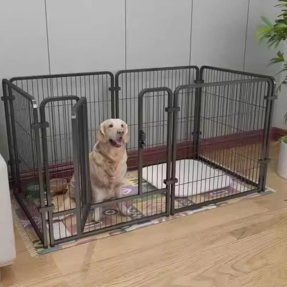 6 Panels Dog Fence Playpen - Image 2