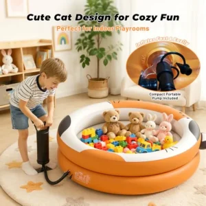 Toddler cat ball pits for indoor play - Thumbnail Image 4