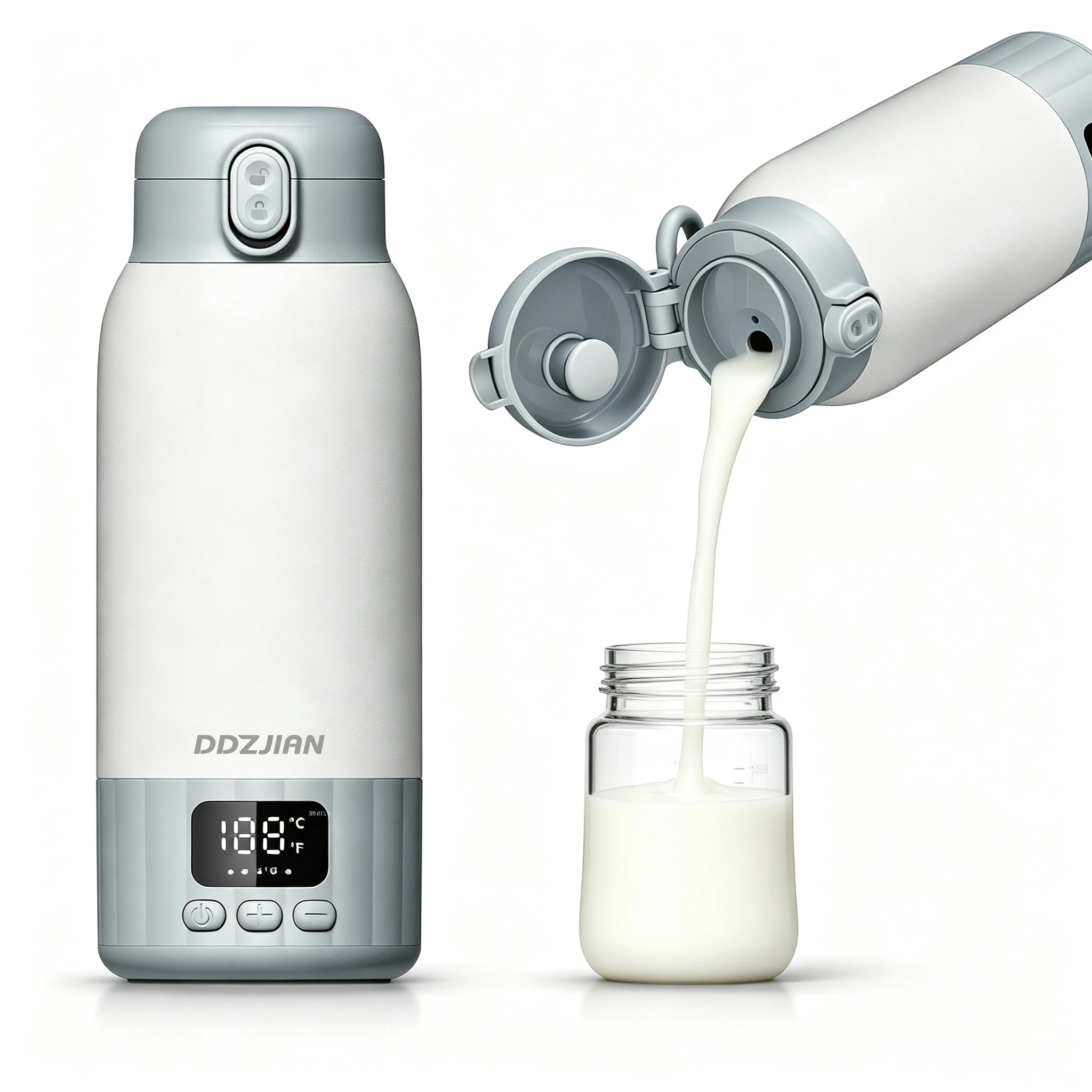 500ml Electric Heating Thermos Cup - Image 1