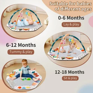 Ultimate Tummy Time Mat for Infants - 6