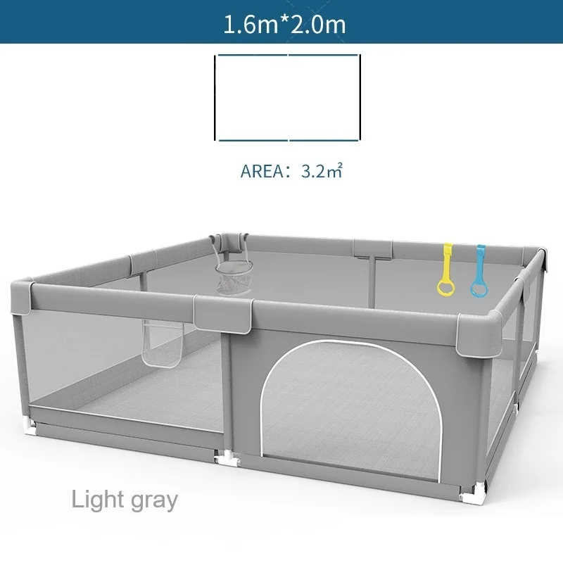IMBABY Grey Corral for Baby - Image 1