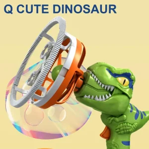 Soap Bubble Gun Dinosaur Electric Blowing - Thumbnail Image 5