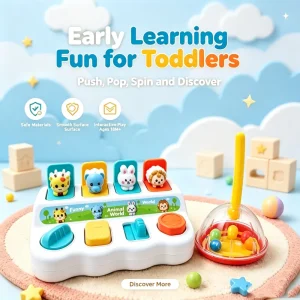 Hide & Seek Pop-Up Animal Switch Box - Thumbnail Image 4