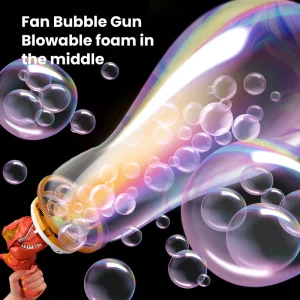 Soap Bubble Gun Dinosaur Electric Blowing - Thumbnail Image 3