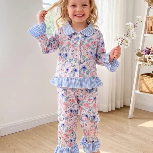 Pajamas Set Long Tops Fall-Pajamas - Thumbnail Image 5