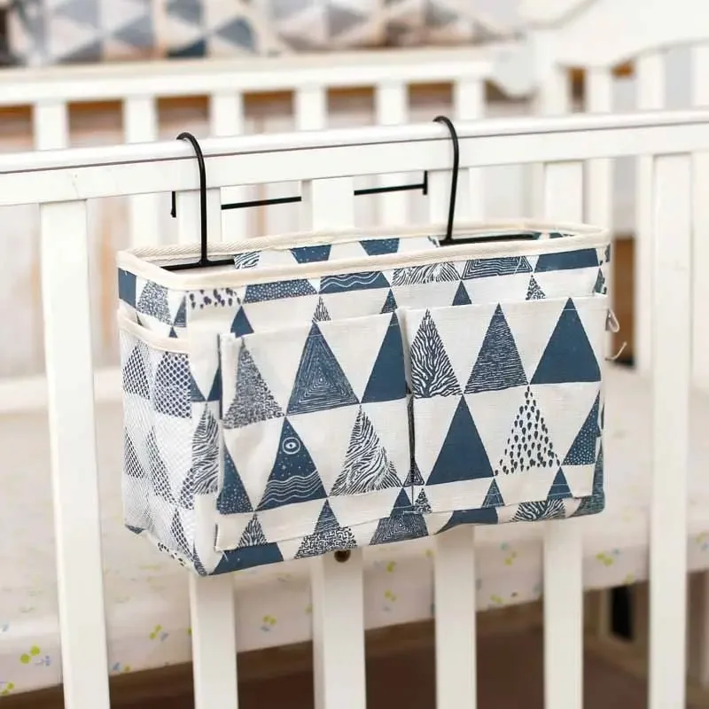 Nappy Holder Pockets Crib Accessories Bags - Image 2