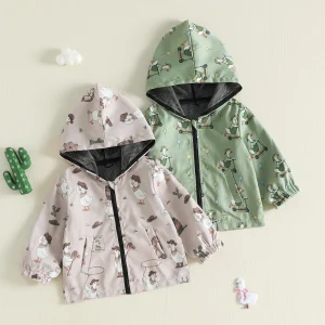 Coat-Long Boys Autumn Coat Boys - Thumbnail Image 3