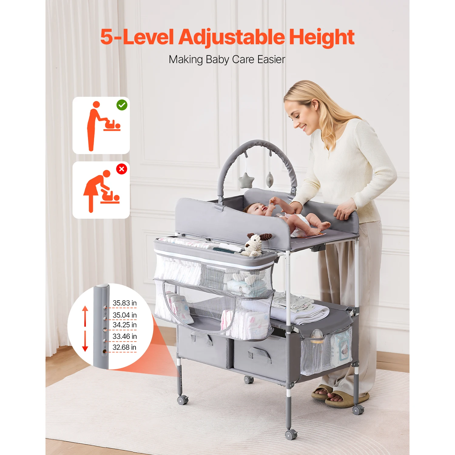 SucceBuy Baby Changing Table - Image 2