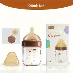4oz,8oz High Borosilicate Glass Baby Bottles - Thumbnail Image 10