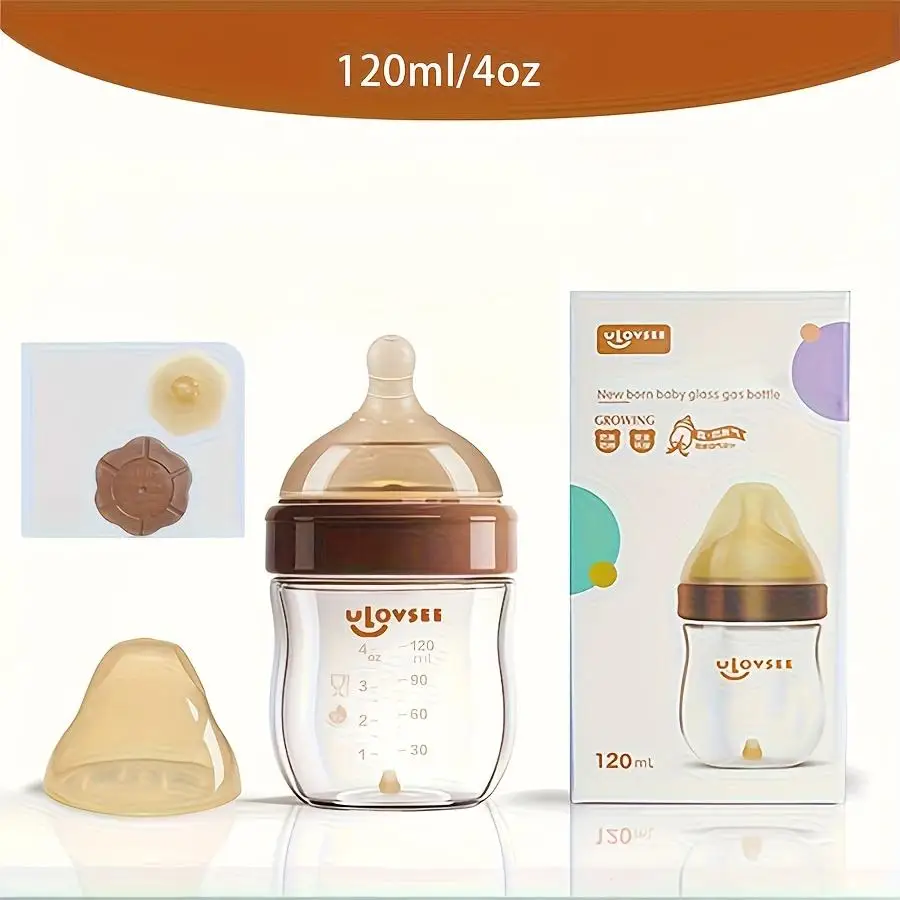 4oz,8oz High Borosilicate Glass Baby Bottles - Image 10