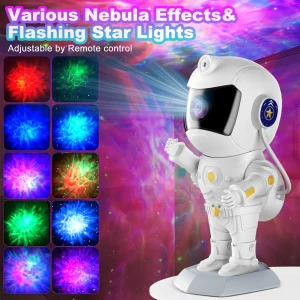 New Astronaut Starry Sky Night Light - Thumbnail Image 2
